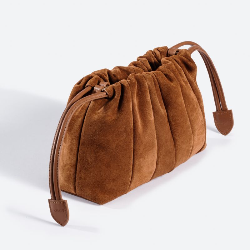 Monna Gold Suede